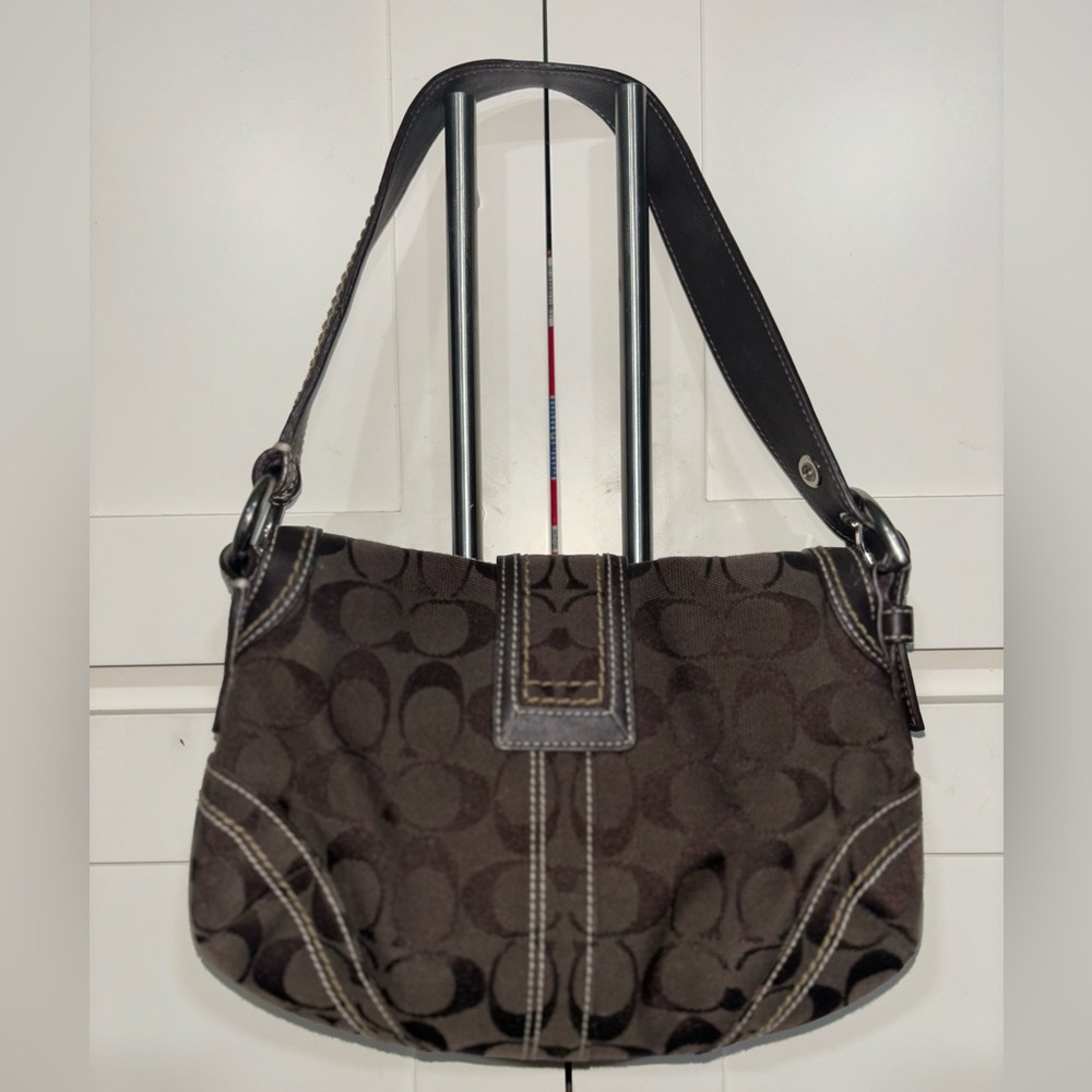 Brown vintage Coach shoulder bag - Picture 2 of 4